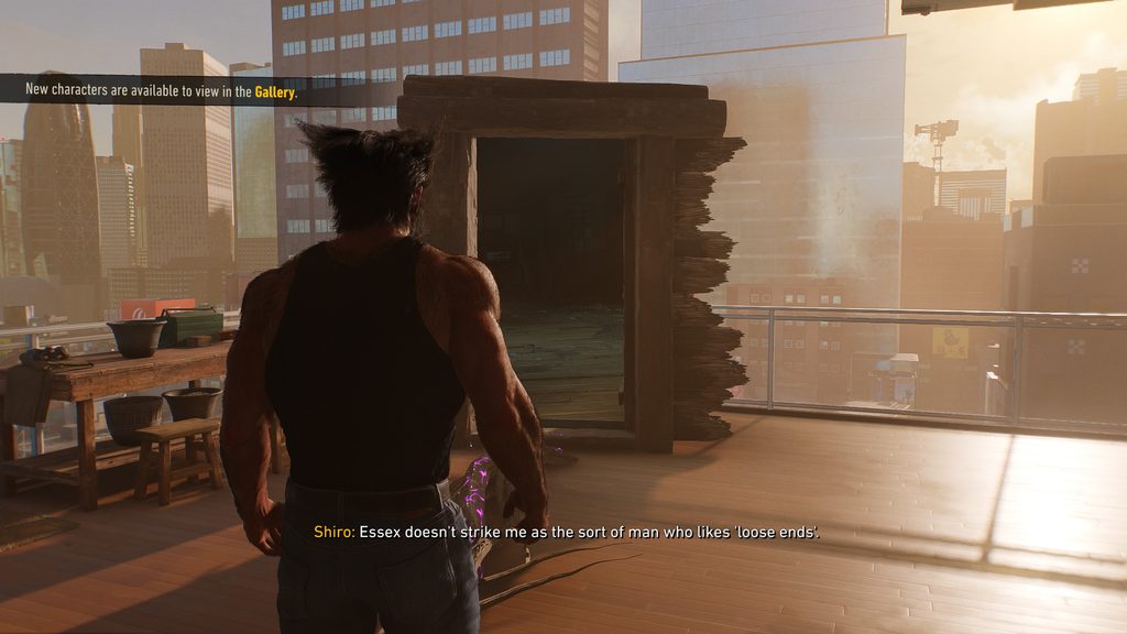 Nightmare door Sinister Tidings location Marvel's Wolverine. 